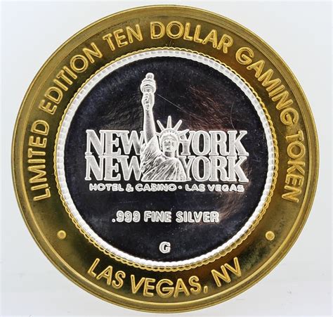 10 Dolar De Prata Do Casino Coins