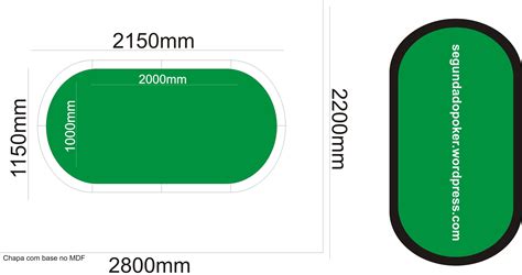 10 Lugares Mesa De Poker Dimensoes