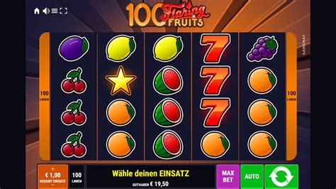 100 Flaring Fruits Betsson