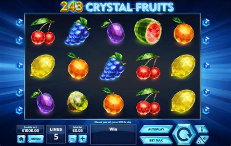 243 Crystal Fruits Reversed Netbet
