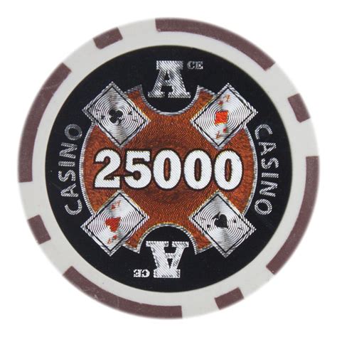 25000 Fichas De Poker