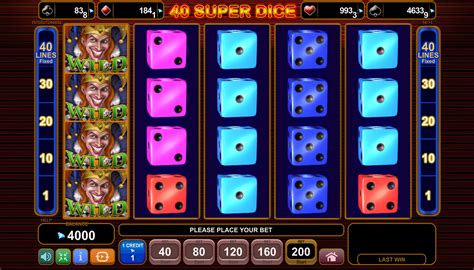 40 Super Dice Slot - Play Online