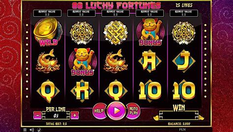 88 Lucky Fortunes Betsson