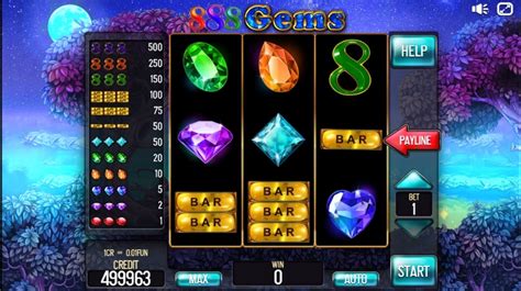 888 Gems 3x3 Bodog