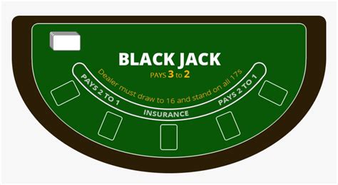 A Mesa De Blackjack Clipart