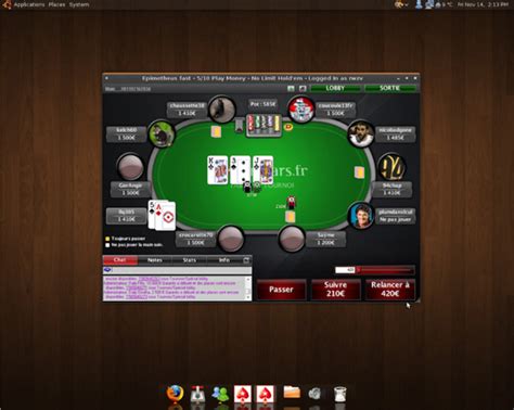 A Pokerstars Linux Mint 17 1