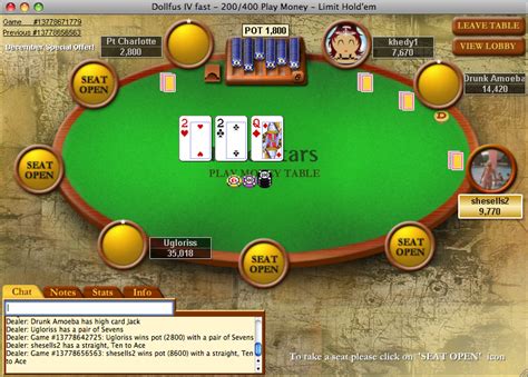 A Pokerstars Mac Os X