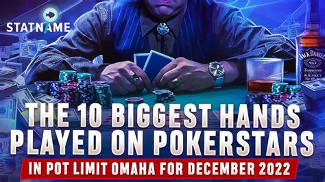 A Pokerstars Pot Limit Omaha