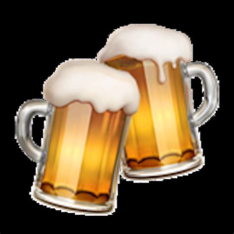 Acho Que O Emoji Duas Cervejas Maquina De Fenda