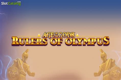 Age Of The Gods Rulers Of Olympus Slot Gratis
