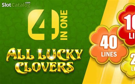 All Lucky Clovers Bet365