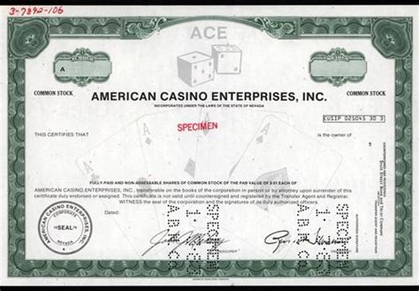 American Casino Enterprises Inc