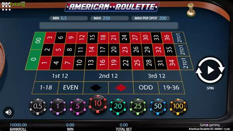 American Roulette Getta Gaming Betsul