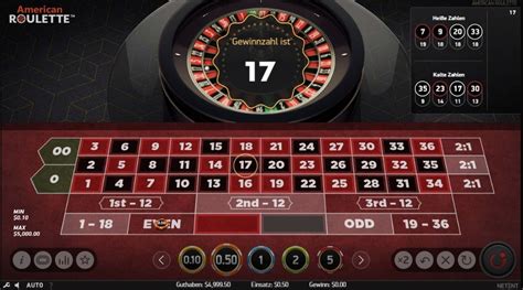 American Roulette Netent Betsson