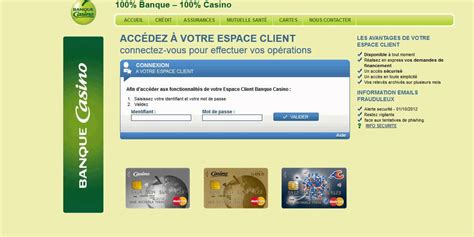 Banque Casino Gestion Libre Espace Cliente