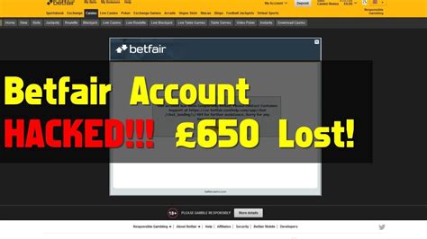 Betfair Account Closure Without Any Specific
