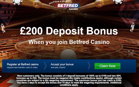 Betfred Casino Movel Bonus