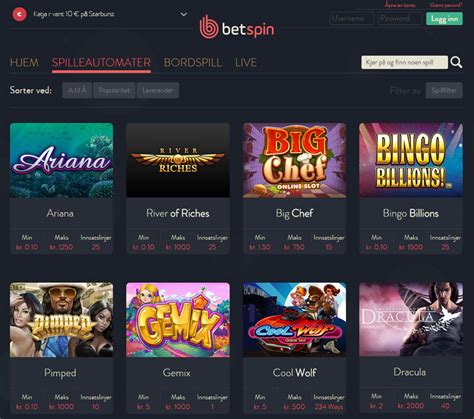 Betspin Casino Download
