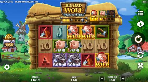Big Bad Wolf Pigs Of Steel Slot - Play Online