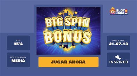 Big Spin Bonus Bodog