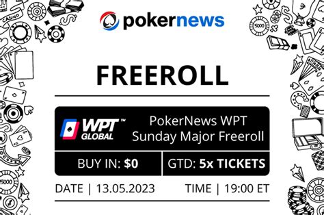 Bilhete Pokernews Freeroll