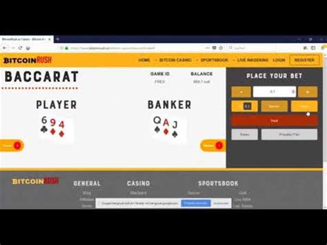 Bitcoinrush Io Casino Aplicacao