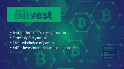 Bitvest Casino Bonus