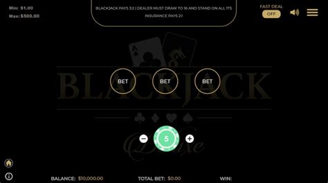 Blackjack Deluxe Dragon Gaming Betway