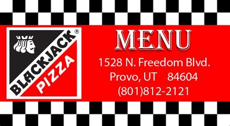 Blackjack Pizza Provo