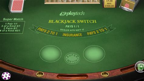 Blackjack Switch Livre