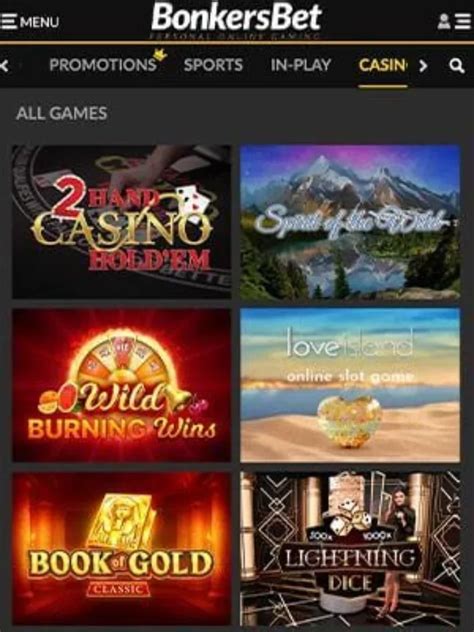 Bonkersbet Casino App