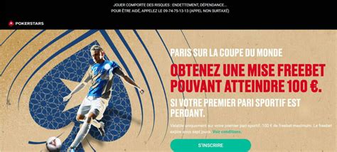 Bonus Coupe Du Monde Pokerstars