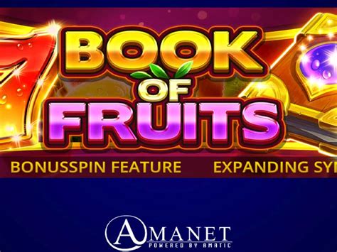 Book Of Fruits Slot Gratis