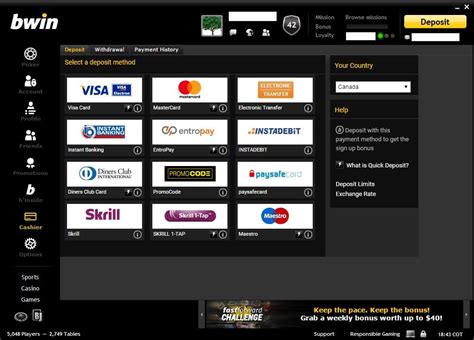 Bwin Mx The Players Deposit Was Not Credited