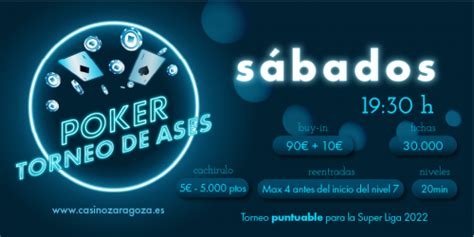 Calendario De Poker De Casino Zaragoza