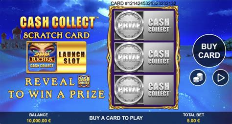 Cash Collect Scratch Card Netbet