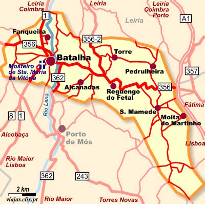 Casino Batalha Mapa