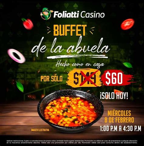 Casino Foliatti Guadalupe Promociones