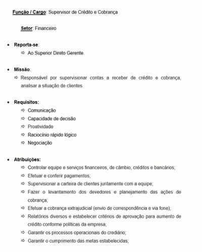 Casino Gaiola Supervisor De Descricao De Trabalho