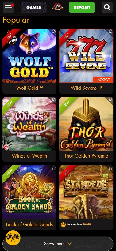 Casino Moons Mobile