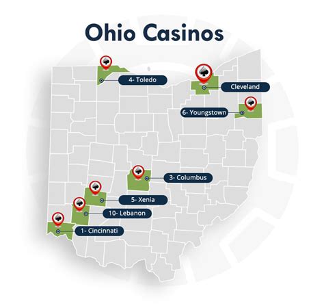 Casinos Em Ohio Mapa