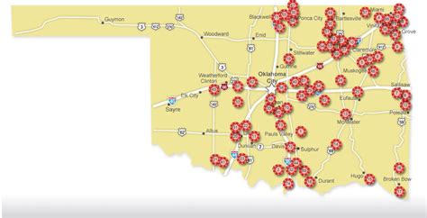 Casinos Mapa De Oklahoma City