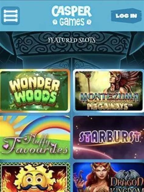 Casper Games Casino Mobile