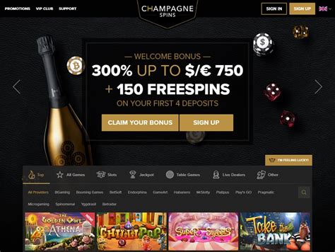 Champagne Spins Casino Review