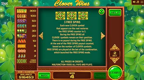 Clover Wins Pull Tabs Slot - Play Online