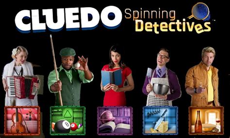 Cluedo Spinning Detectives Netbet