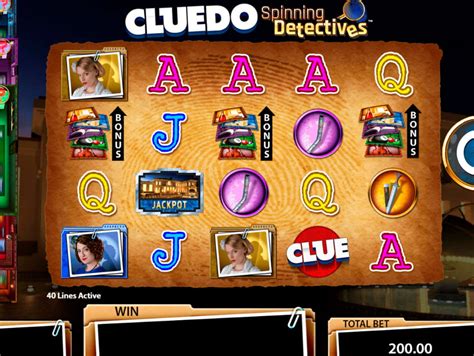 Cluedo Spinning Detectives Slot Gratis