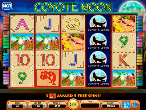 Coyote Lua Maquina De Slots