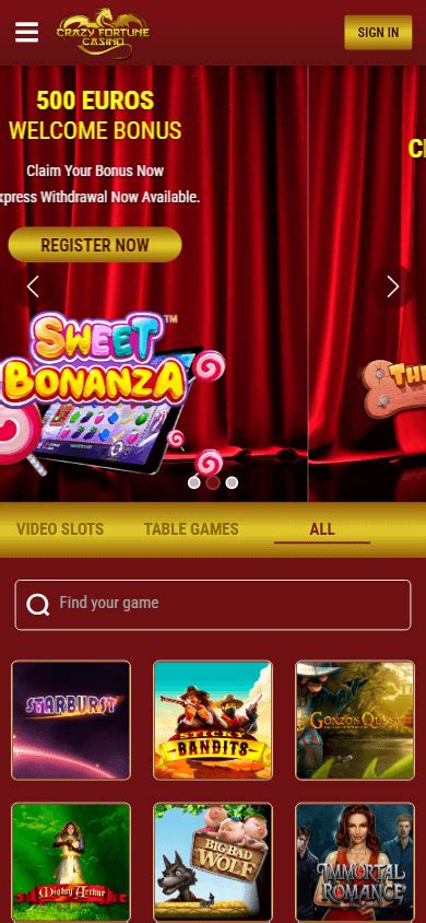 Crazy Fortune Casino App
