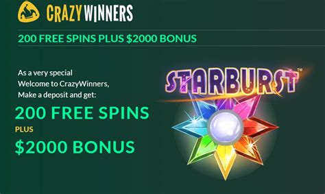 Crazywinners Casino Bonus